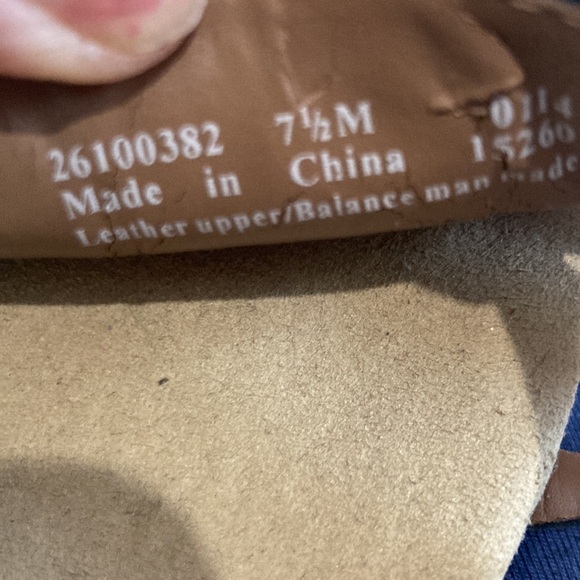 Clarks blue sandals, size 7 1/2 - Picture 7 of 7